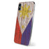 Philippines Flag Dark Wood iPhone XS Skin